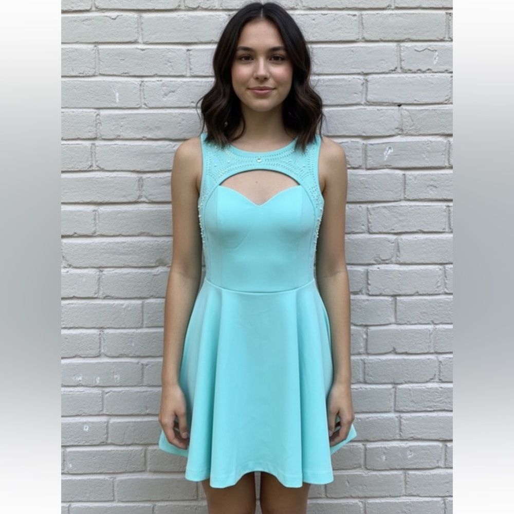 Take 50% OFF- Guess Turquoise Dress, Size-6